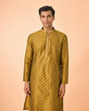 Mehndi Green Lustrous Kurta Pajama